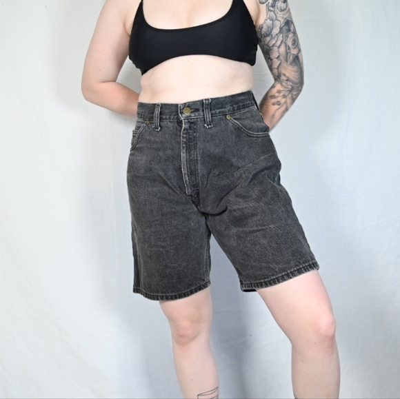 Vintage Lee Denim Shorts - Picture 1 of 3